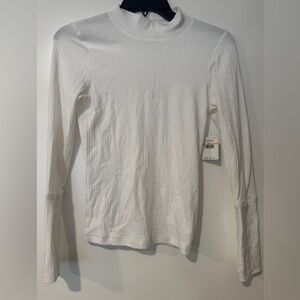 NWT Free People white turtleneck - small